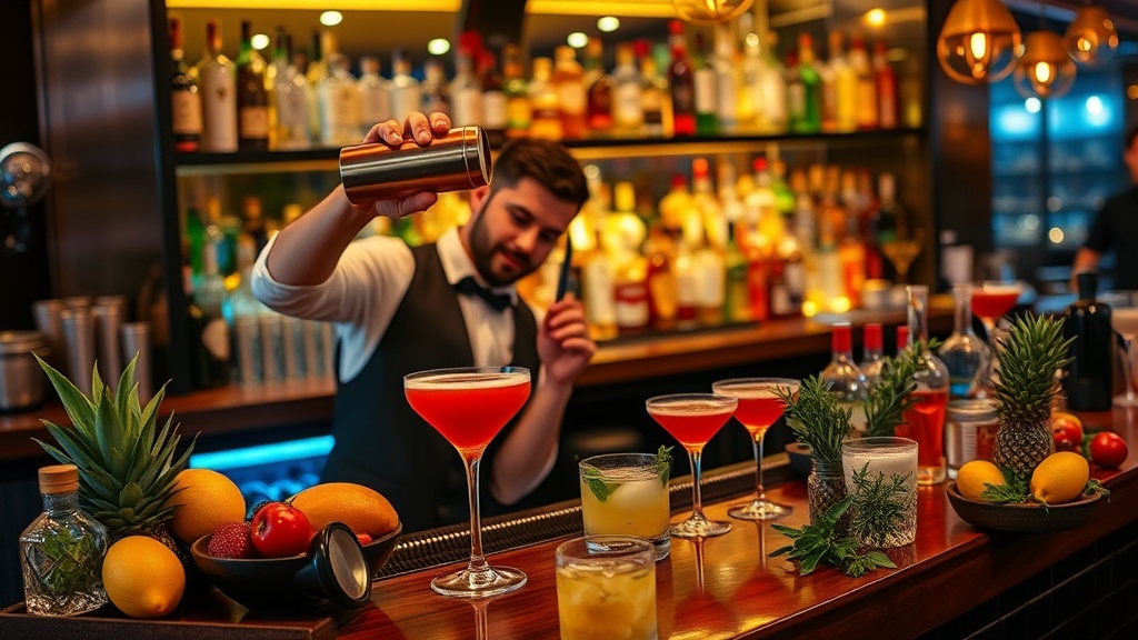 6 Beste Cocktailkurse in Hamburg für spannende Barkeeper-Techniken